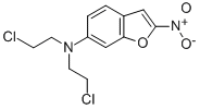 6-(BIS(2-CHLOROETHYL)AMINO)-2-NITROBENZOFURAN CAS#: 109143-17-1