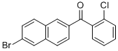 6-BROMO-2-(2-CHLOROBENZOYL)NAPHTHALENE CAS#: 216144-73-9
