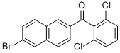 6-BROMO-2-(2,6-DICHLOROBENZOYL)NAPHTHALENE CAS#: 216144-77-3