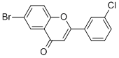 6-BROMO-2-(3-CHLOROPHENYL)-4H-CHROMEN-4-ONE CAS#: 213894-77-0
