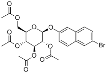 (6-BROMO-2-NAPHTHYL)-2,3,4,6-TETRA-O-ACETYL-BETA-D-GLUCOPYRANOSIDE CAS#: 209002-38-0
