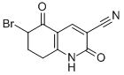 6-BROMO-2,5-DIOXO-1,2,5,6,7,8-HEXAHYDROQUINOLINE-3-CARBONITRILE CAS#: 107955-83-9