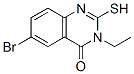 6-BROMO-3-ETHYL-2-MERCAPTOQUINAZOLIN-4(3H)-ONE CAS#: 18009-16-0