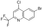 6-BROMO-4-CHLORO-2-(TRIFLUOROMETHYL)QUINOLINE CAS#: 1701-28-6
