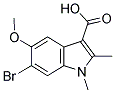 6-BROMO-5-METHOXY-1,2-DIMETHYL-1H-INDOLE-3-CARBOXYLIC ACID CAS#: 111083-28-4