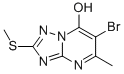 6-BROMO-5-METHYL-2-METHYLSULFANYL-[1,2,4]TRIAZOLO[1,5-A]PYRIMIDIN-7-OL CAS#: 104690-49-5
