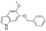 6-(Benzyloxy)-5-methoxy-1H-indole CAS#: 2426-59-7