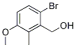 (6-Bromo-3-methoxy-2-methylphenyl)methanol CAS#: 110451-91-7