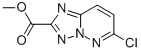 6-CHLORO-[1,2,4]TRIAZOLO[1,5-B]PYRIDAZINE-2-CARBOXYLIC ACID, METHYL ESTER CAS#: 215530-61-3