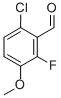 6-CHLORO-2-FLUORO-3-METHOXYBENZALDEHYDE CAS#: 112641-64-2