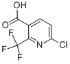 6-CHLORO-2-(TRIFLUOROMETHYL)NICOTINIC ACID CAS#: 261635-83-0