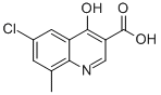 6-CHLORO-4-HYDROXY-8-METHYLQUINOLINE-3-CARBOXYLIC ACID CAS#: 218156-60-6