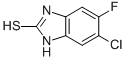 6-CHLORO-5-FLUOROBENZIMIDAZOLE-2-THIOL CAS#: 101337-92-2