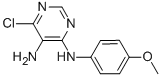 6-CHLORO-N4-(4-METHOXYPHENYL)-4,5-PYRIMIDINEDIAMINE CAS#: 17465-98-4