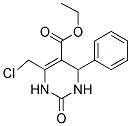 6-CHLOROMETHYL-2-OXO-4-PHENYL-1,2,3,4-TETRAHYDRO-PYRIMIDINE-5-CARBOXYLIC ACID ETHYL ESTER CAS#: 263157-08-0