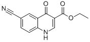 6-CYANO-4-OXO-1,4-DIHYDRO-QUINOLINE-3-CARBOXYLIC ACID ETHYL ESTER CAS#: 26892-92-2