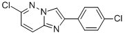 6-Chloro-2-(4-chlorophenyl)imidazo[1,2-b]pyridazine CAS#: 1844-56-0