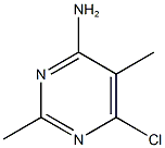 6-Chloro-2,5-dimethyl-4-pyrimidinamine CAS#: 18260-92-9