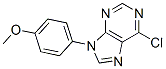 6-Chloro-9-(4-methoxyphenyl)-9H-purine CAS#: 21313-95-1