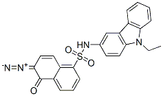 6-Diazo-N-(9-ethyl-9H-carbazol-3-yl)-5,6-dihydro-5-oxo-1-naphthalenesulfonamide CAS#: 23034-56-2