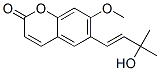 6-[(E)-3-Hydroxy-3-methyl-1-butenyl]-7-methoxy-2H-1-benzopyran-2-one CAS#: 18529-47-0