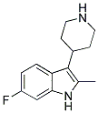 6-FLUORO-2-METHYL-3-(4-PIPERIDINE)-1H-INDOLE CAS#: 252354-45-3
