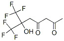 6-Hydroxy-7,7,7-trifluoro-6-(trifluoromethyl)-2,4-heptanedione CAS#: 101913-70-6