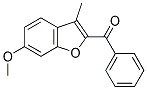 (6-METHOXY-3-METHYL-1-BENZOFURAN-2-YL)(PHENYL)METHANONE CAS#: 269075-46-9