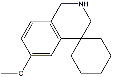 6'-Methoxy-2',3'-dihydro-1'H-spiro[cyclohexane-1,4'-isoquinoline] CAS#: 1142-80-9