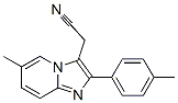 6-Methyl-2-(4-Methylphenyl)Imidazo[1,2-A]Pyridine-3-Acetonitrile CAS#: 10696-35-8