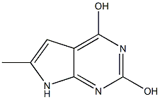 6-Methyl-7H-pyrrolo[2,3-d]pyriMidine-2,4-diol CAS#: 18149-53-6