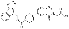6-(N-FMOC-PIPERAZIN-1-YL)-4(3H)-QUINAZOLINONE-3-ACETIC ACID CAS#: 269078-82-2