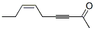 6-Nonen-3-yn-2-one, (Z)- (9CI) CAS#: 109987-11-3
