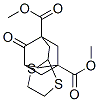 6-Oxospiro[adamantane-2,2'-[1,3]dithiolane]-1,5-dicarboxylic acid dimethyl ester CAS#: 19930-84-8