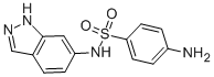 6-SULFANILAMIDOINDAZOLE CAS#: 13744-68-8
