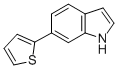 6-THIOPHEN-2-YL-1H-INDOLE CAS#: 243972-30-7