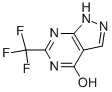 6-(Trifluoromethyl)-1H-pyrazolo[3,4-d]pyrimidin-4-ol CAS#: 1780-79-6
