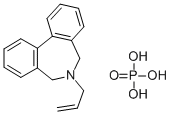 6-allyl-6,7-dihydro-5H-dibenz[c,e]azepinium dihydrogen phosphate CAS#: 130-83-6