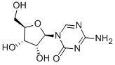 6-amino-5-[(2S,3S,4R,5R)-3,4-dihydroxy-5-(hydroxymethyl)oxolan-2-yl]-1H-triazin-4-one CAS#: 12679-86-6
