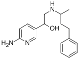 6-amino-alpha-(((1-methyl-3-phenylpropyl)amino)methyl)-3-pyridine methanol CAS#: 103583-08-0