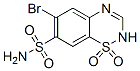 6-bromo-2H-1,2,4-benzothiadiazine-7-sulphonamide 1,1-dioxide CAS#: 19367-61-4