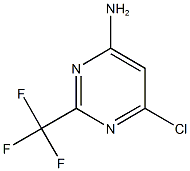 6-chloro-2-(trifluoromethyl)pyrimidin-4-amine CAS#: 1480-66-6