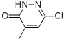 6-chloro-4-methyl-2H-pyridazin-3-one CAS#: 1834-27-1