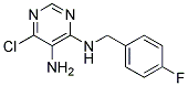 6-chloro-N4-(4-fluorobenzyl)pyrimidine-4,5-diamine CAS#: 112088-63-8