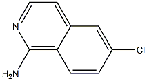 6-chloroisoquinolin-1-aMine CAS#: 102200-00-0