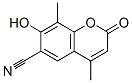 6-cyano-7-hydroxy-4,8-dimethylcoumarin CAS#: 101994-23-4