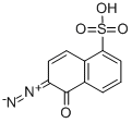 6-diazo-5,6-dihydro-5-oxonaphthalene-1-sulphonic acid CAS#: 20546-03-6