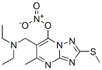 6-[(diethylamino)methyl]-5-methyl-2-(methylthio)-s-triazolo[1,5-a]pyrimidin-7-yl mononitrate CAS#: 24715-68-2