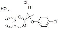 [6-(hydroxymethyl)-2-pyridyl]methyl 2-(4-chlorophenoxy)-2-methylpropionate hydrochloride CAS#: 21550-30-1