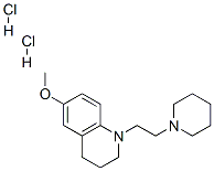 6-methoxy-1-[2-(1-piperidyl)ethyl]-3,4-dihydro-2H-quinoline dihydrochl oride CAS#: 102259-74-5